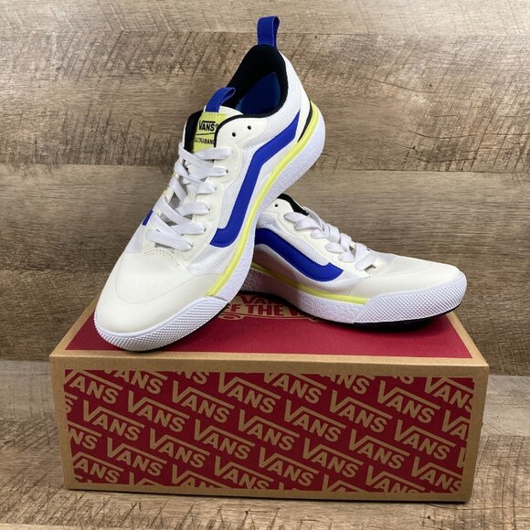 VANS UltraRange Exo True White/Multi Sneakers Shoes Mens 8 Womens 9.5 NEW IN BOX